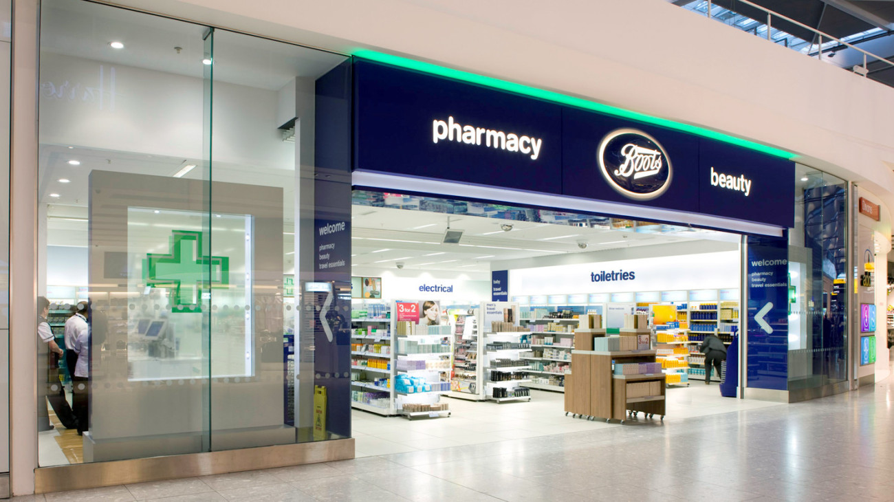 Boots the Chemist Airports - Boots Dublin Airport Terminal 1