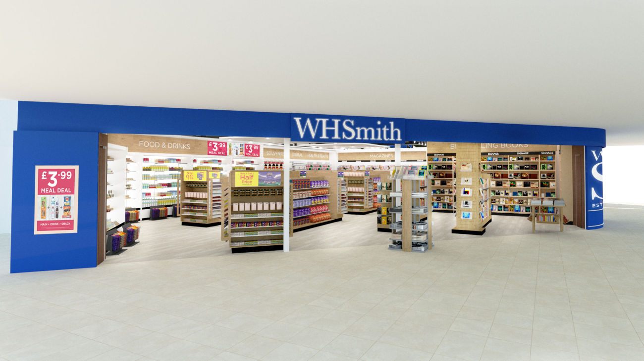 WHSmith Manchester Airport T3 - CGL Architects 